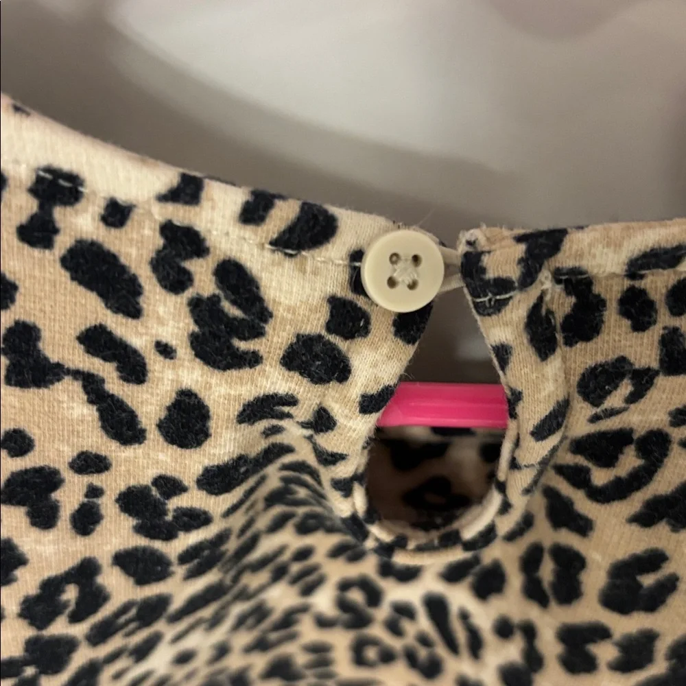 Gymboree Leopard Print Fit and Flare Girls Dress Size 6